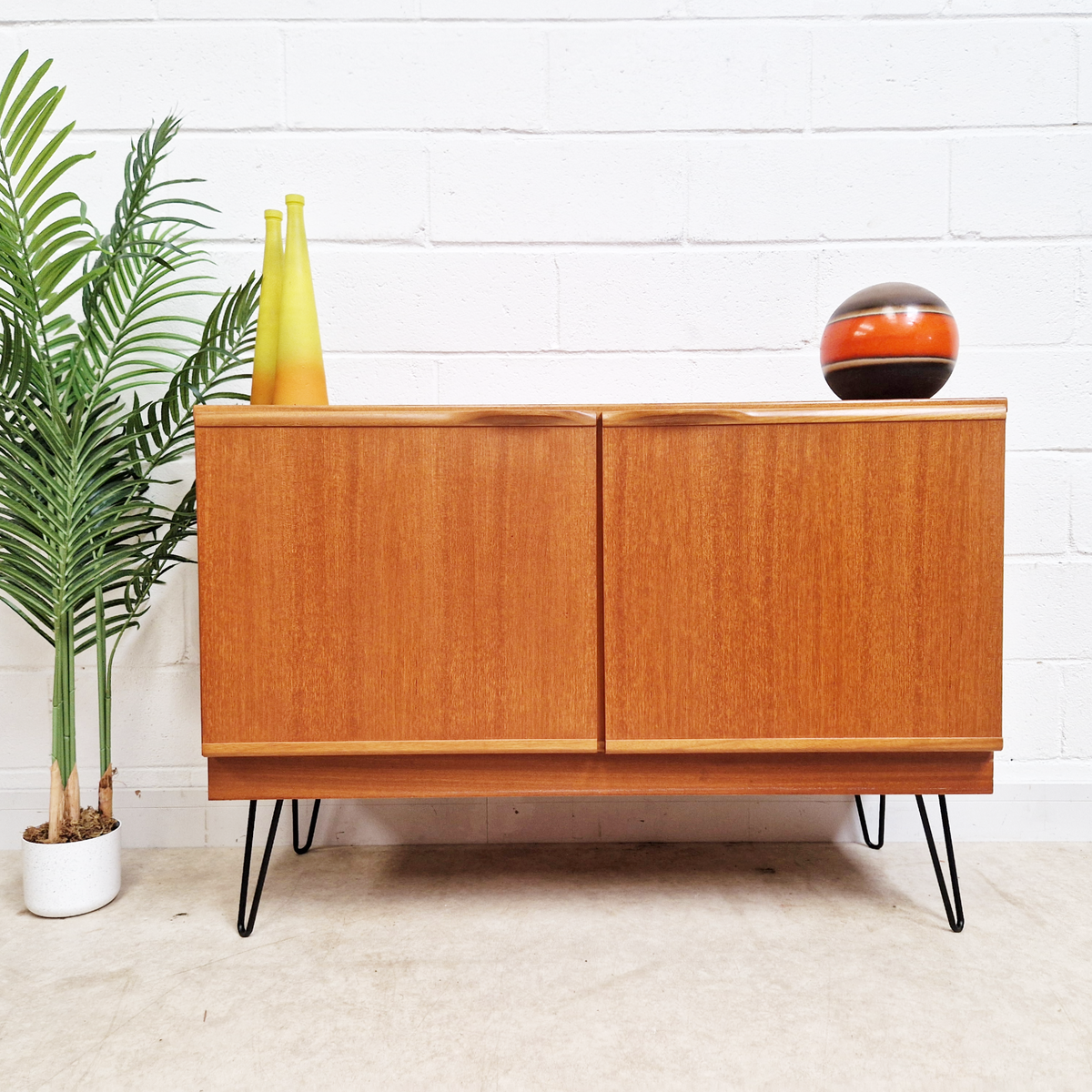 McIntosh Vintage Mid Century Danish Design Compact Sideboard Cabinet