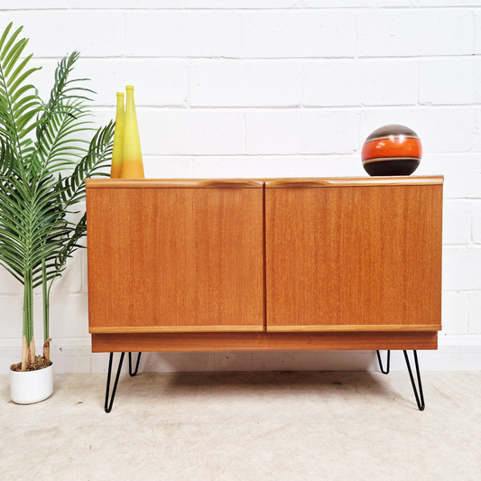 McIntosh Vintage Mid Century Danish Design Compact Sideboard Cabinet