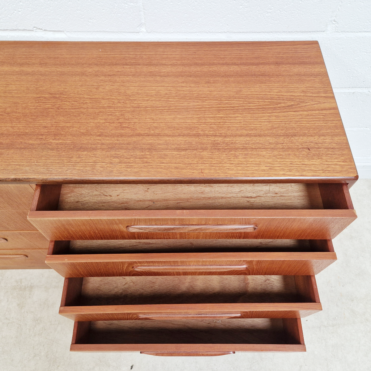 V.B Wilkins For G Plan Vintage Mid Century Danish Design Double Chest Drawers Sideboard