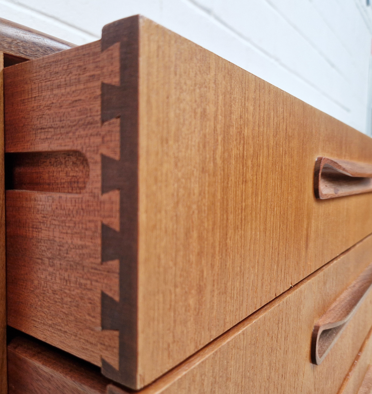 V.B Wilkins For G Plan Vintage Mid Century Danish Design Double Chest Drawers Sideboard