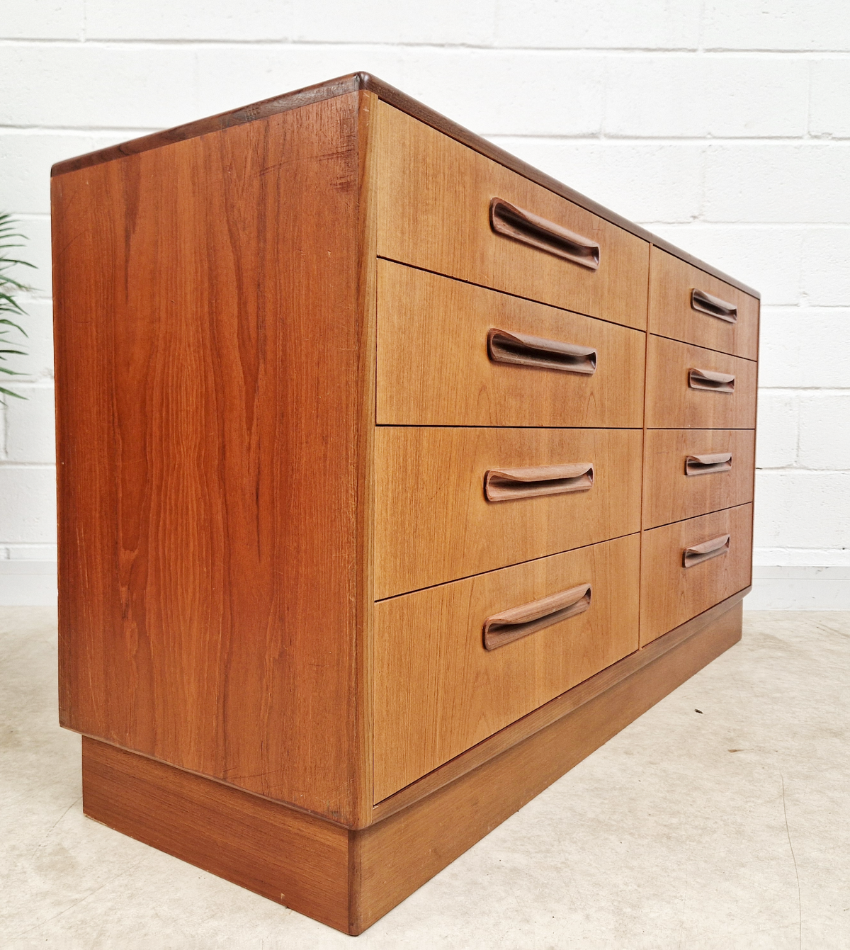 V.B Wilkins For G Plan Vintage Mid Century Danish Design Double Chest Drawers Sideboard