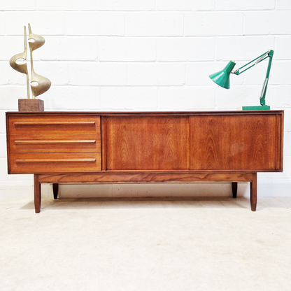 White & Newton Vintage Mid Century 1960s Danish Design Sideboard Credenza