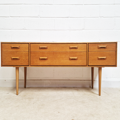 John & Sylvia Reid for Stag Vintage Mid Century Danish Design Sideboard Credenza
