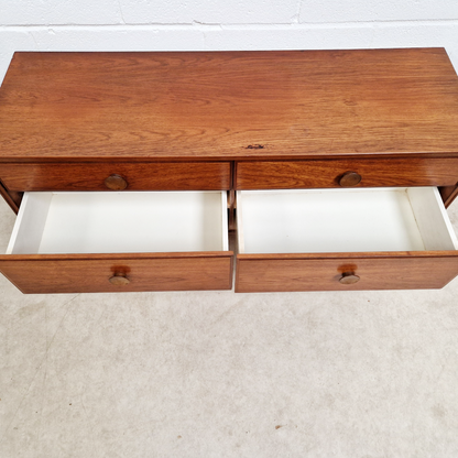 Meredew Vintage Mid Century Compact Danish Deisgn Sideboard Credenza