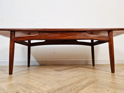 G Plan Brasillia Vintage Mid Century Solid Teak Danish Design Coffee Table