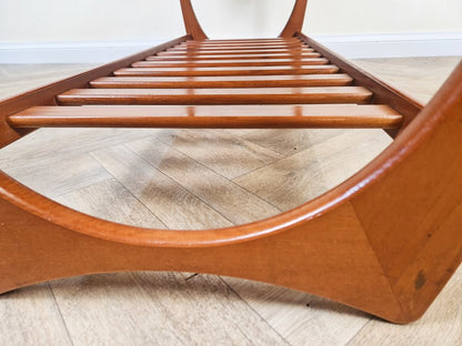 V. Wilkins For G Plan Brasillia Vintage Mid Century Solid Teak Coffee Table