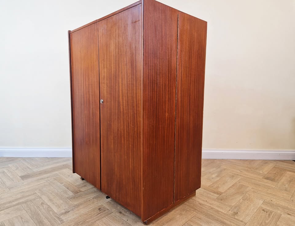 Mummenthaler & Meier Switzerland 1960's Vintage 'Magic Box' Folding Desk Sideboard