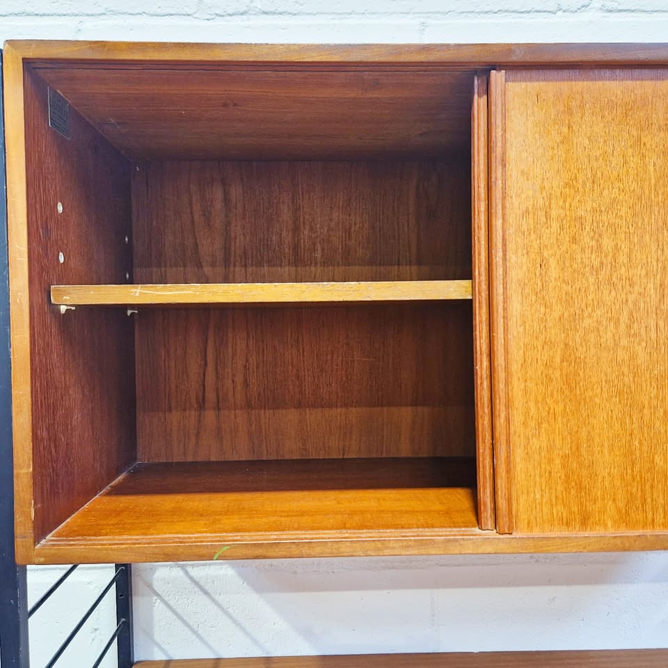 Staples Ladderax Vintage 1960s Mid Century 2 Bay Danish Design Cabinet Sideboard Shelf System (Copy)