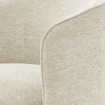 Mid Century Modern Cylindrical Accent Lounge Bedroom Armchairs - Set of 2 Chairs