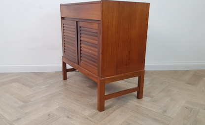 A.H McIntosh Vintage Mid Century 1960 Solid Teak Danish Design Compact Sideboard