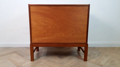 A.H McIntosh Vintage Mid Century 1960 Solid Teak Danish Design Compact Sideboard