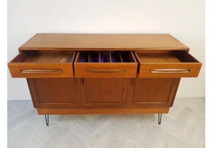 G Plan Fresco Vintage Danish Design Medium Teak Compact Retro Sideboard