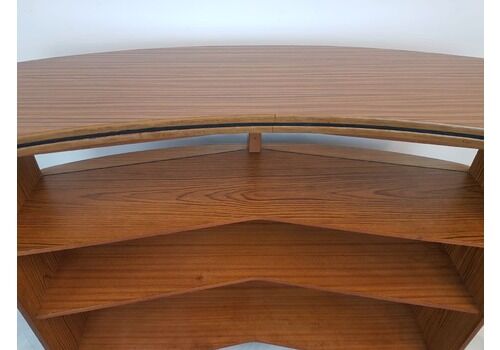 Mint Vintage Mid Century Danish Design Teak & Leather Sideboard Drinks Cocktail Bar