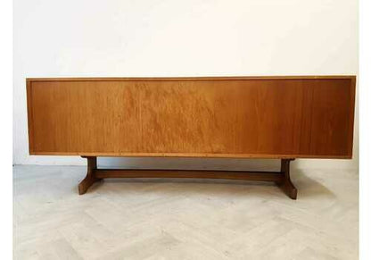 Vanson by Peter Hayward 1960s Mid Century Teak Danish Design Sideboard Buffet Credenza