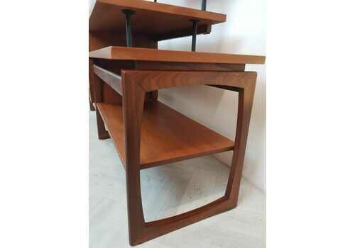 VB Wilkins for G Plan Egomme Gold Label 1960s Vintage Mid Century Modular Teak Desk Dressing Table